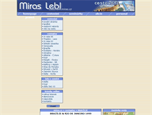Tablet Screenshot of brazilie.miras.cz